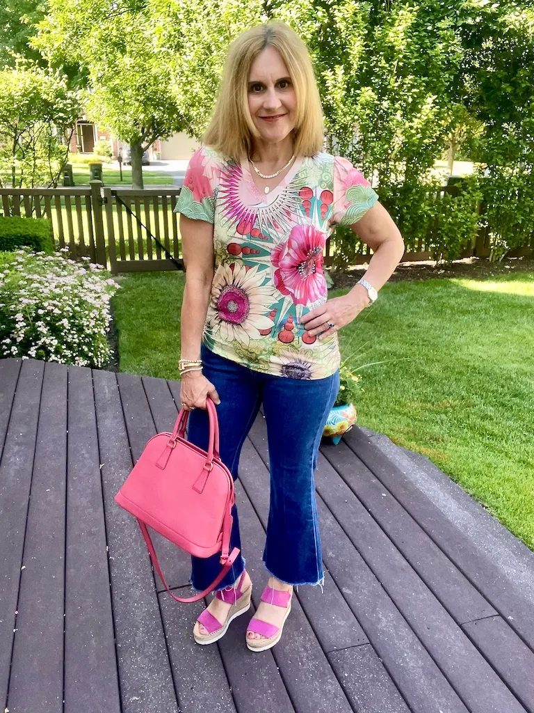 3 Ways to Style a Vibrant Floral Tee for the Summer Season