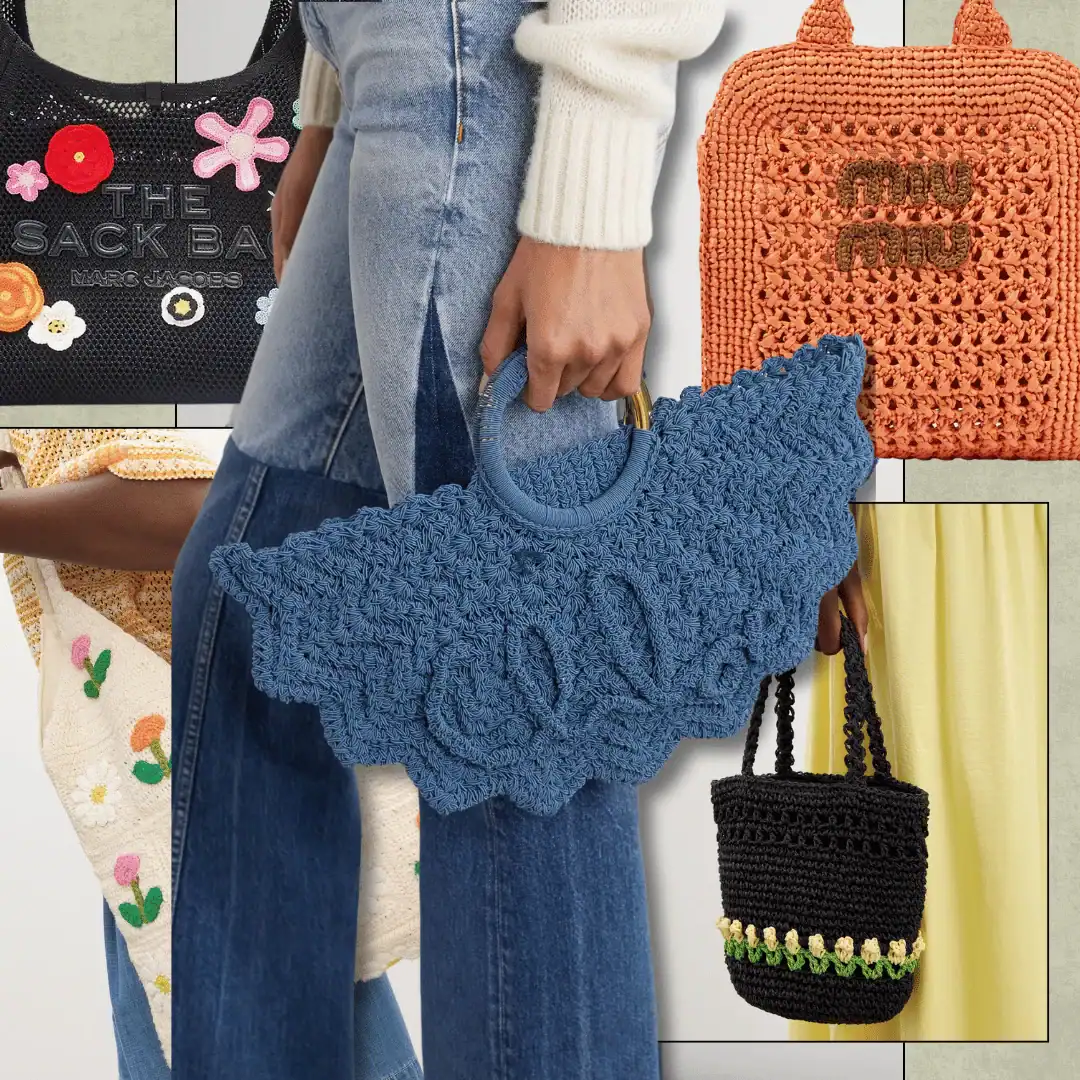 Crochet Bags Are Having A Luxury Moment—Here’s 10 We’re Obsessing Over!