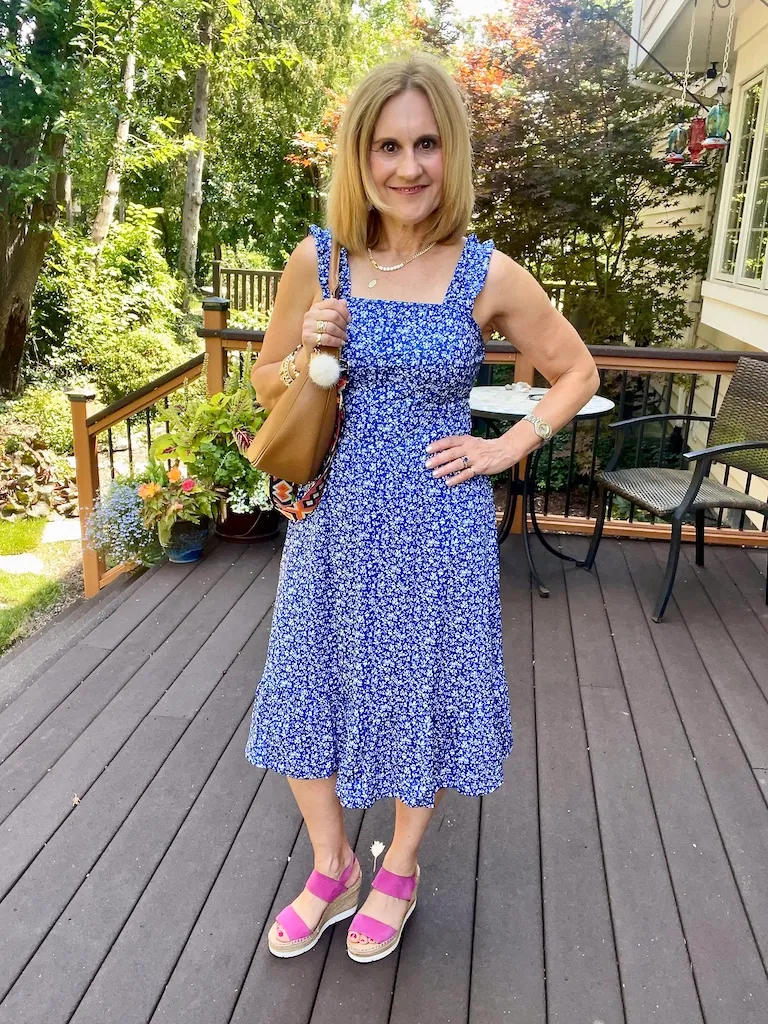 The Flowy Floral Midi Sundress You’ll Wear All Summer Long